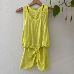 Adidas by Stella McCartney Neon Double Tank Top